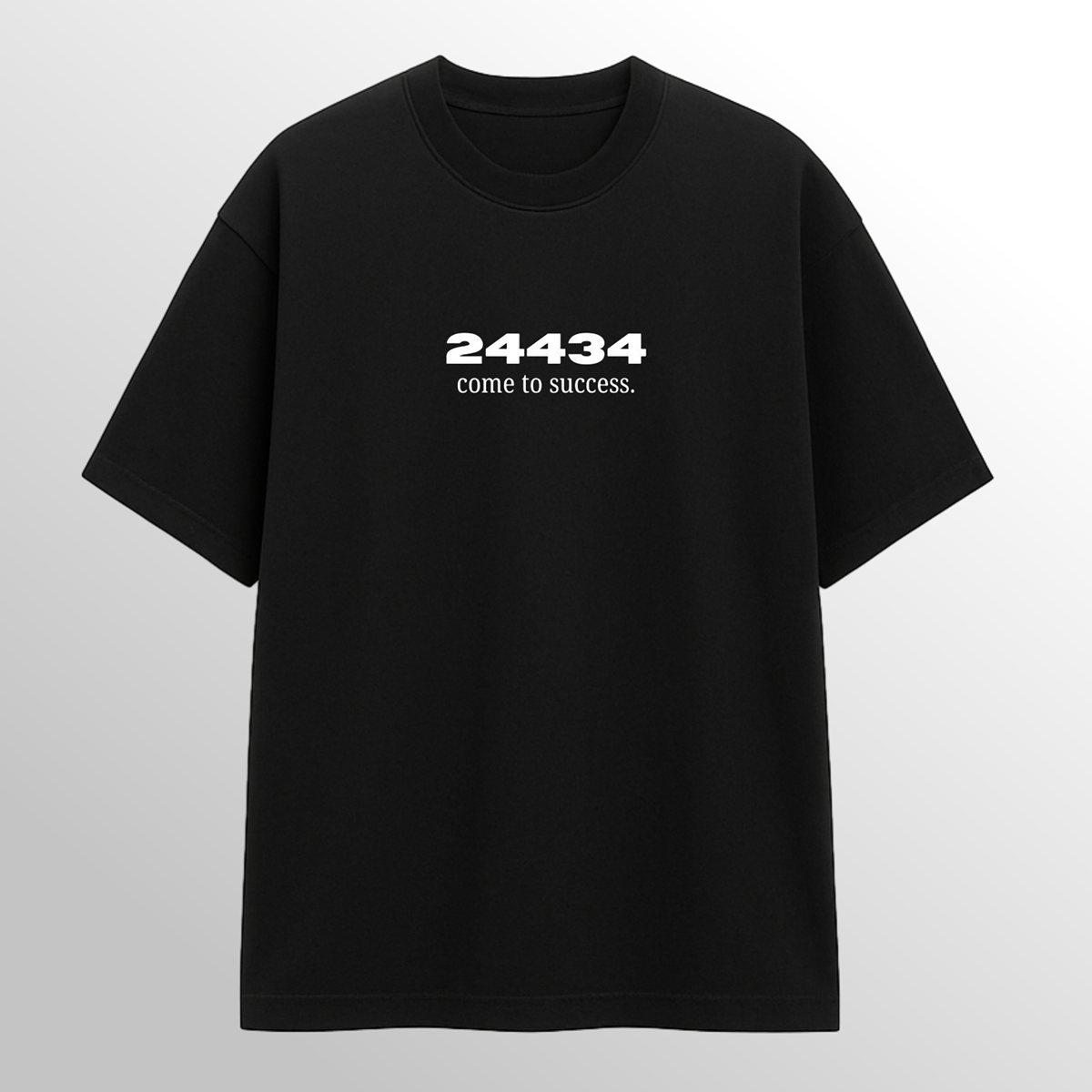 24434(COME TO SUCCESS)OVERSIZED TSHIRT