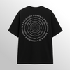 DUNYA IS A DELUSION BLACK HEAVYWEIGHT T-SHIRT