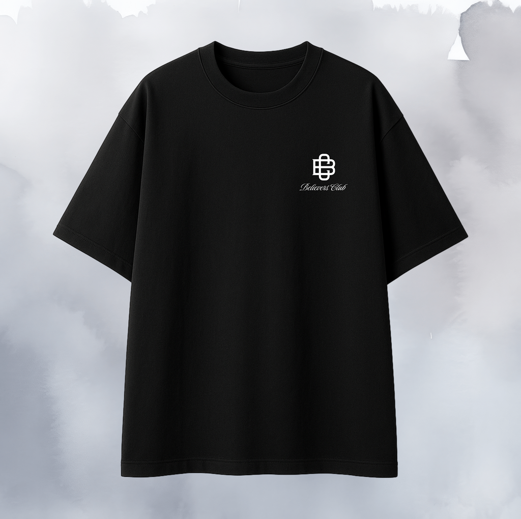Faith over Fear oversized tee