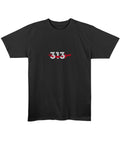 Black Regular Fit T-shirt Front Design