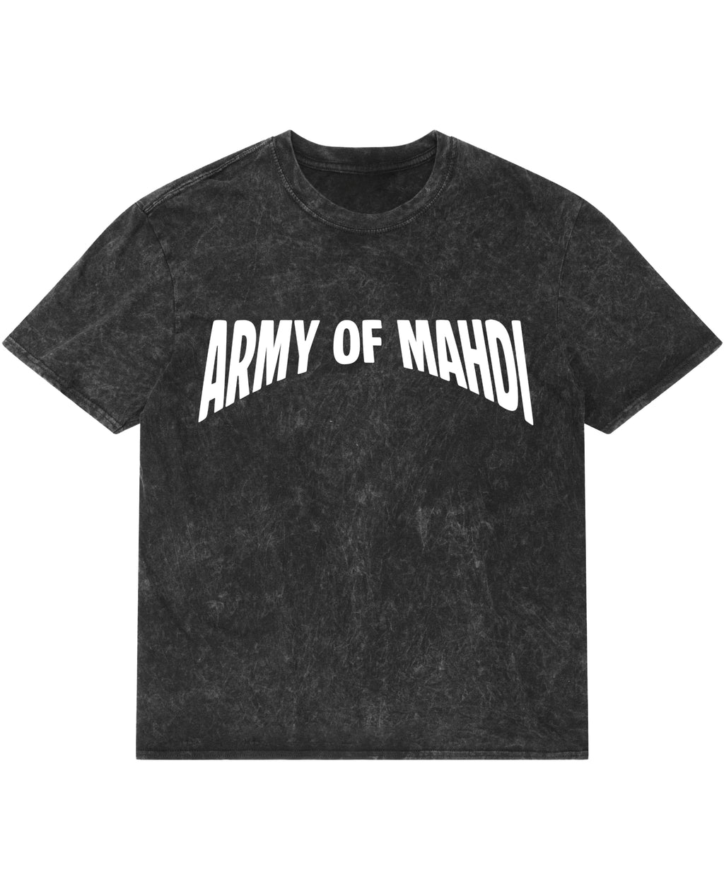 Acidwash Oversized T-shirt Front Design