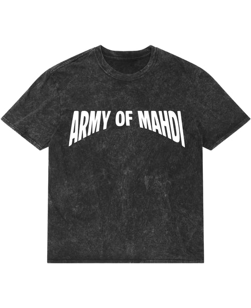 Acidwash Oversized T-shirt Front Design