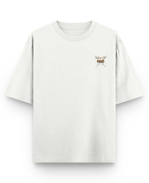 Off White Oversized T-shirt Front Design