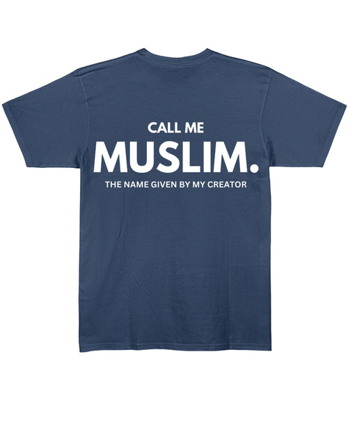 Navy Blue Regular Fit T-shirt Back Design