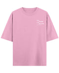Baby Pink Oversized T-Shirt Front Design