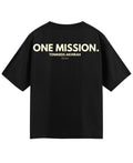Black Oversized T-shirt Back Design