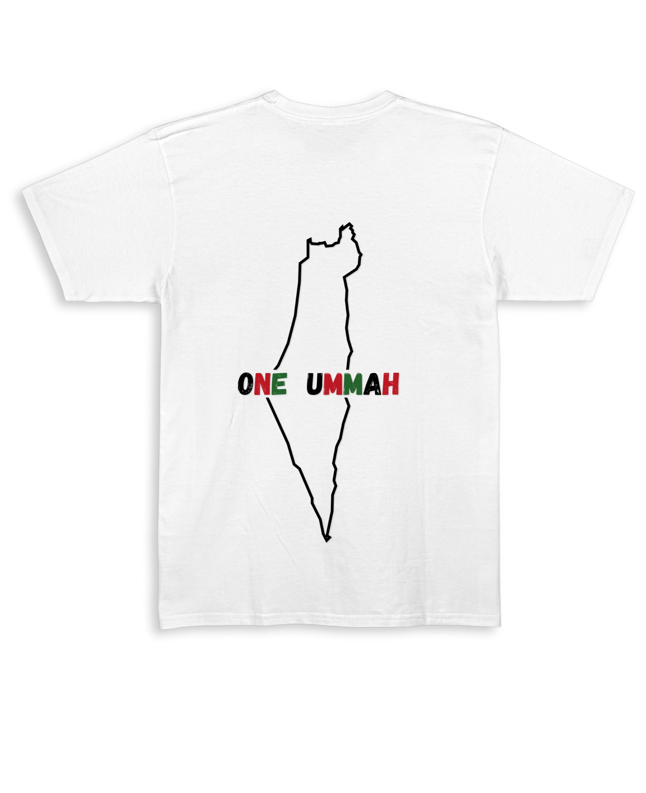 White Regular Fit T-shirt Back Design