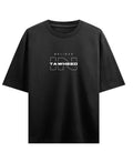 Black Oversized T-shirt Front Design